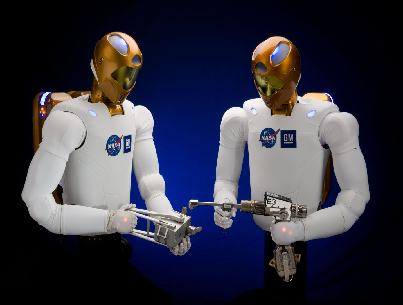 Robonaut 2 is a dexterous robot able to work with tools and equipment designed for human use.